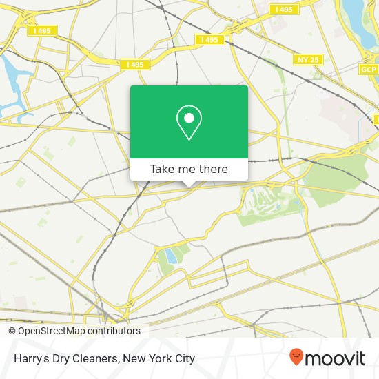 Mapa de Harry's Dry Cleaners