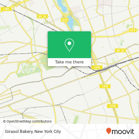 Girasol Bakery map