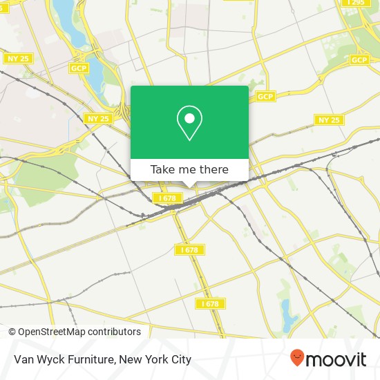 Van Wyck Furniture map