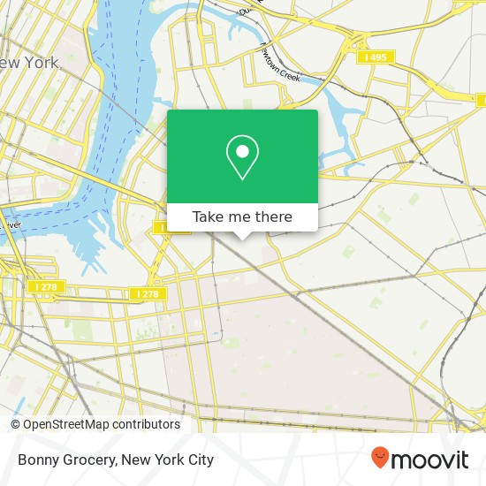 Bonny Grocery map