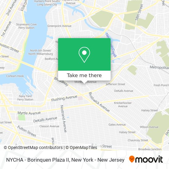 NYCHA - Borinquen Plaza II map