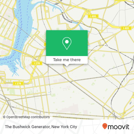 The Bushwick Generator map