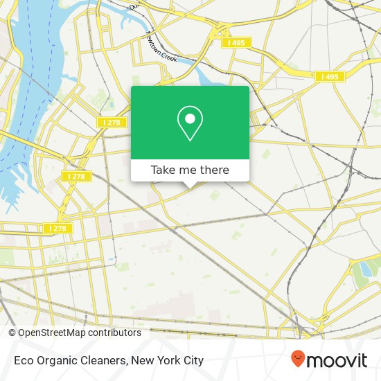 Eco Organic Cleaners map