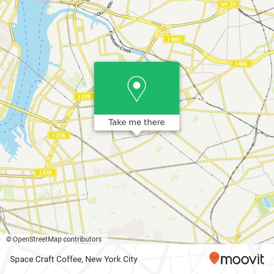 Mapa de Space Craft Coffee