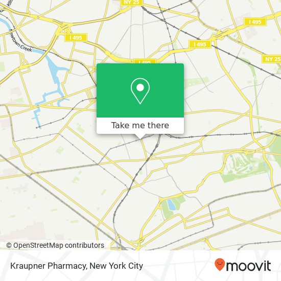 Mapa de Kraupner Pharmacy