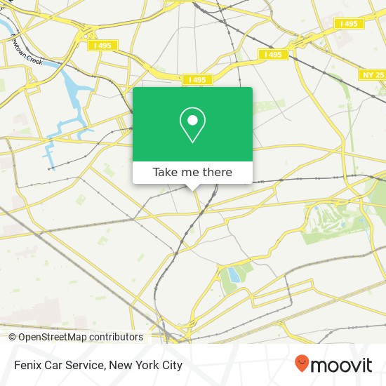 Mapa de Fenix Car Service