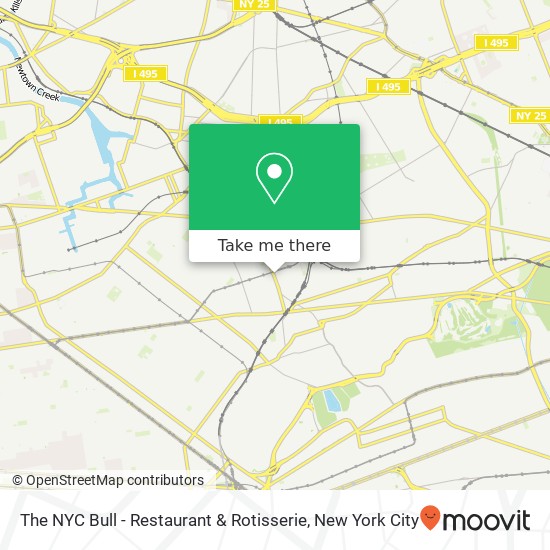 Mapa de The NYC Bull - Restaurant & Rotisserie
