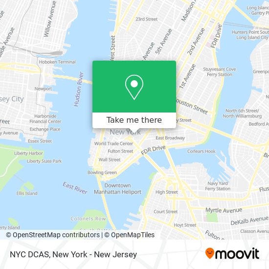 Mapa de NYC DCAS