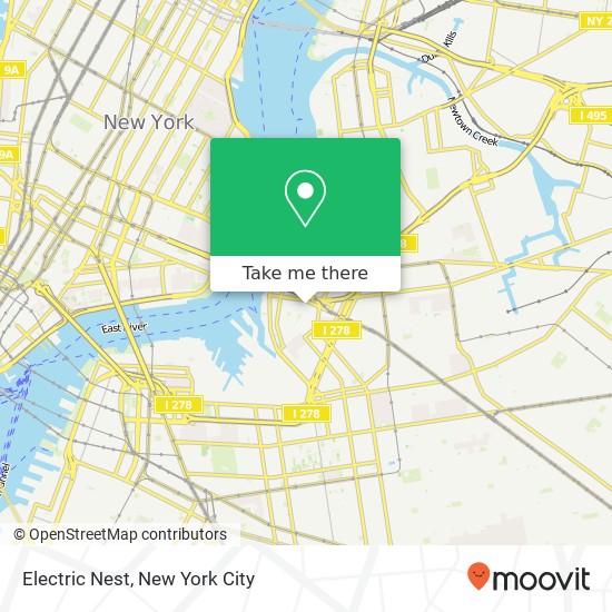 Electric Nest map