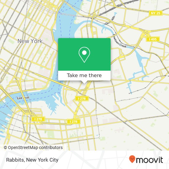 Rabbits map