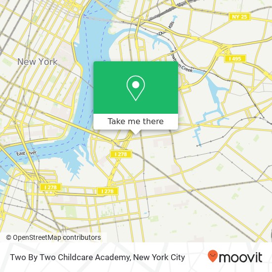 Two By Two Childcare Academy map