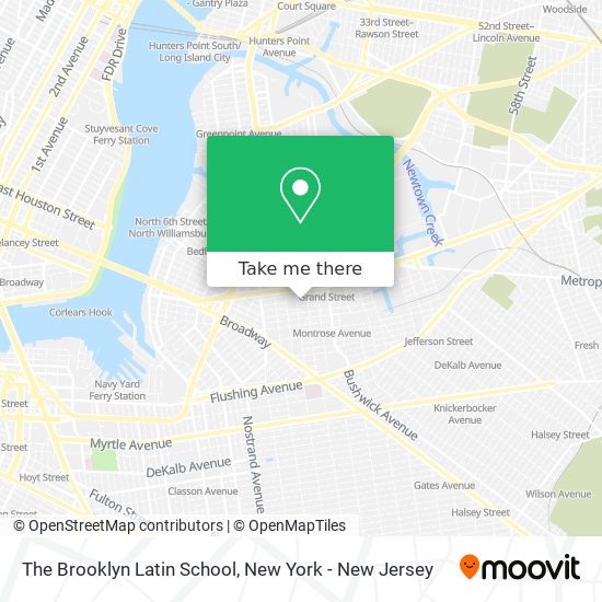 Mapa de The Brooklyn Latin School