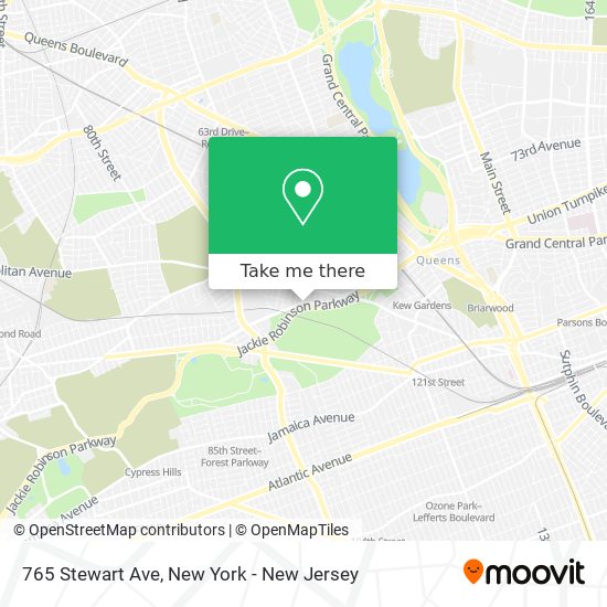 Mapa de 765 Stewart Ave