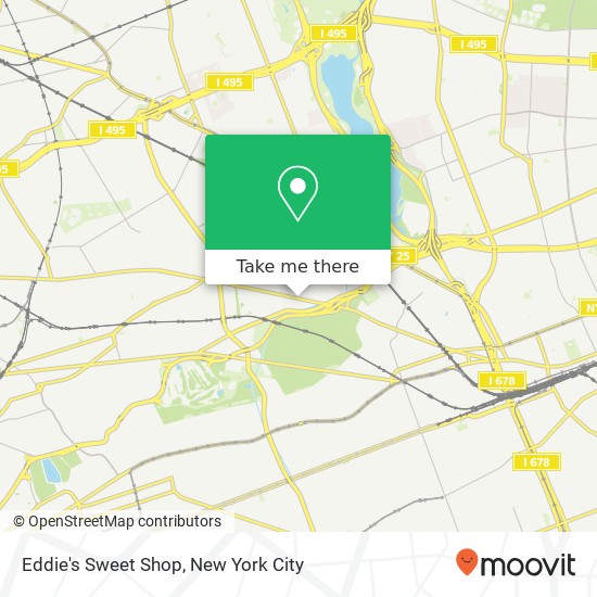 Mapa de Eddie's Sweet Shop
