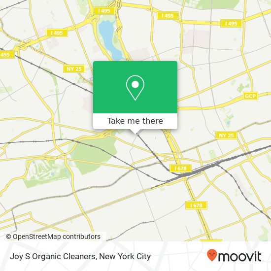 Joy S Organic Cleaners map