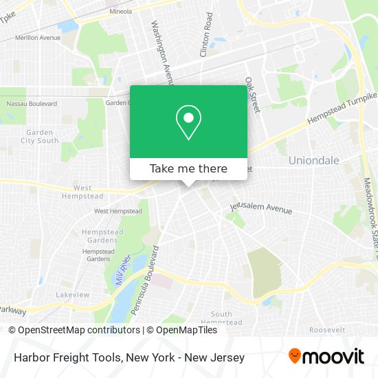 Mapa de Harbor Freight Tools