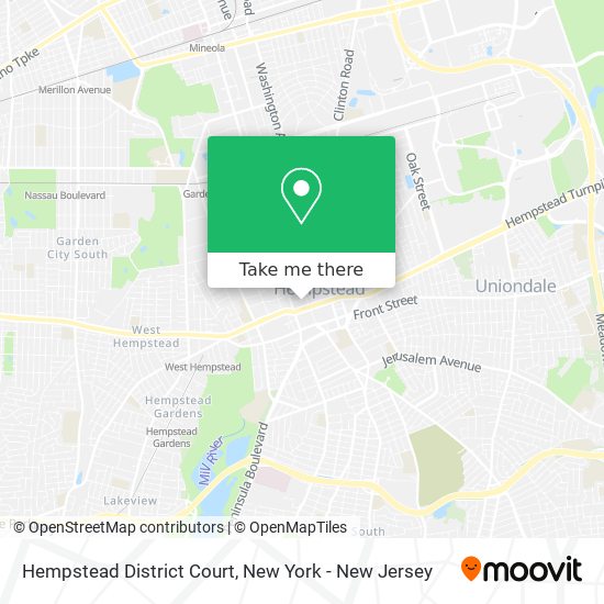 Hempstead District Court map