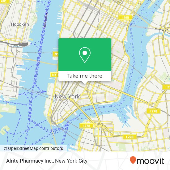 Alrite Pharmacy Inc. map