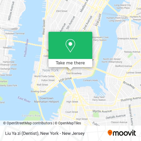 Mapa de Liu Ya zi (Dentist)