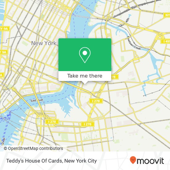 Teddy's House Of Cards map