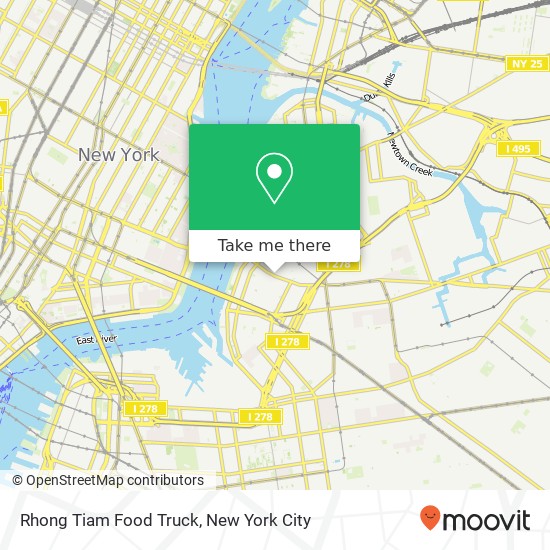Mapa de Rhong Tiam Food Truck