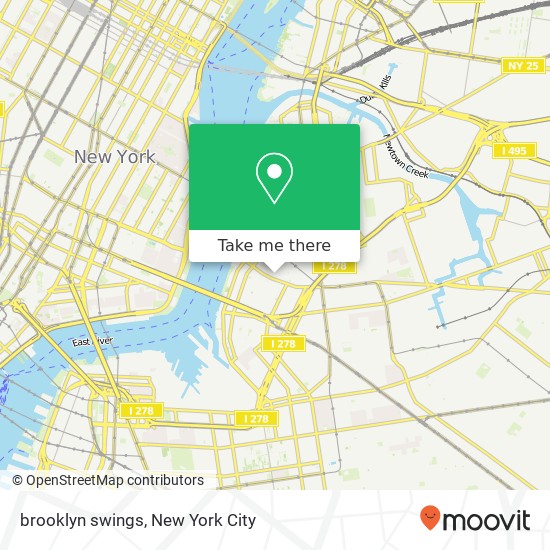 Mapa de brooklyn swings