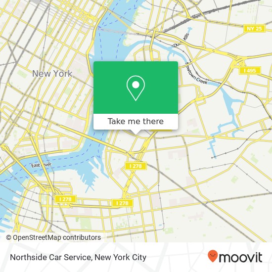 Mapa de Northside Car Service