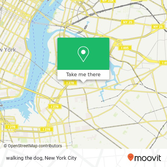 Mapa de walking the dog