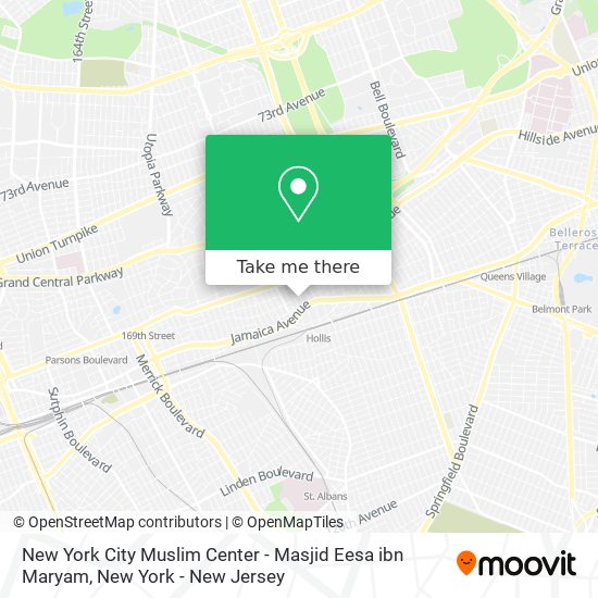 New York City Muslim Center - Masjid Eesa ibn Maryam map