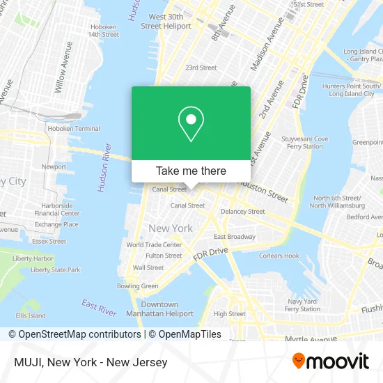MUJI map