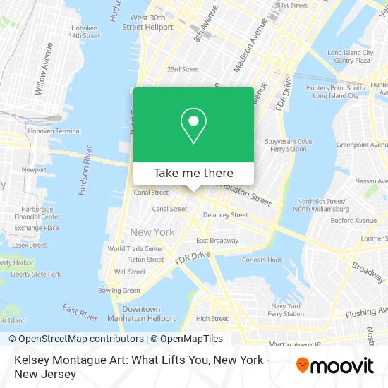 Kelsey Montague Art Map How To Get To Kelsey Montague Art: What Lifts You In Manhattan By Subway,  Bus Or Train?