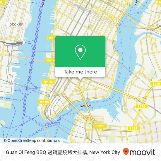 Mapa de Guan Qi Feng BBQ 冠錡豐燒烤大排檔