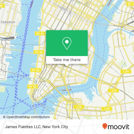 James Fuentes LLC map