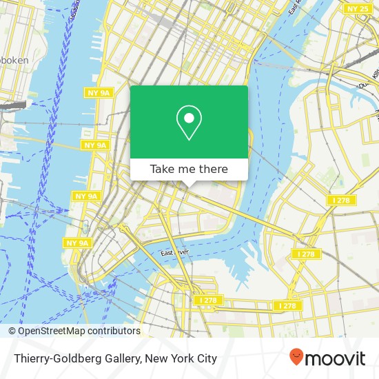Mapa de Thierry-Goldberg Gallery