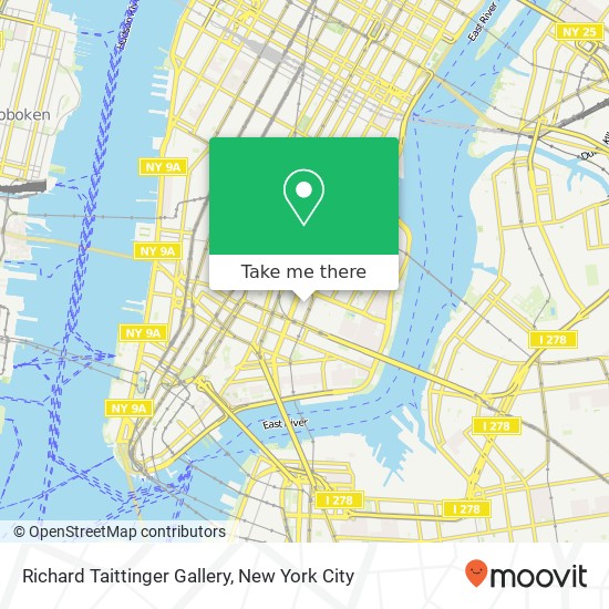 Mapa de Richard Taittinger Gallery
