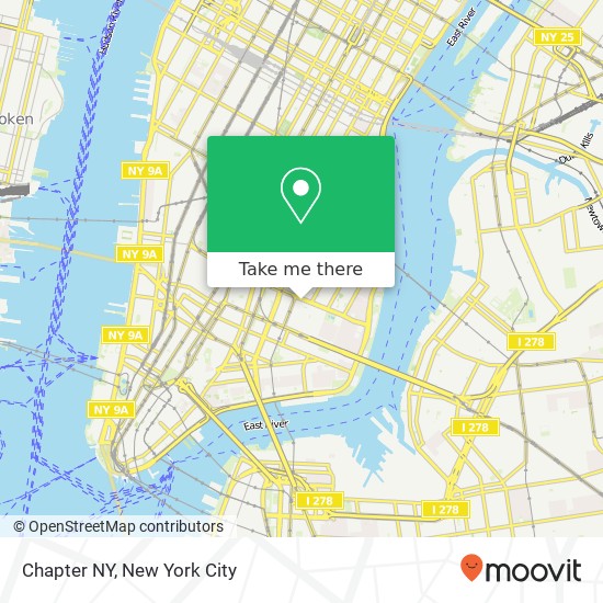 Chapter NY map