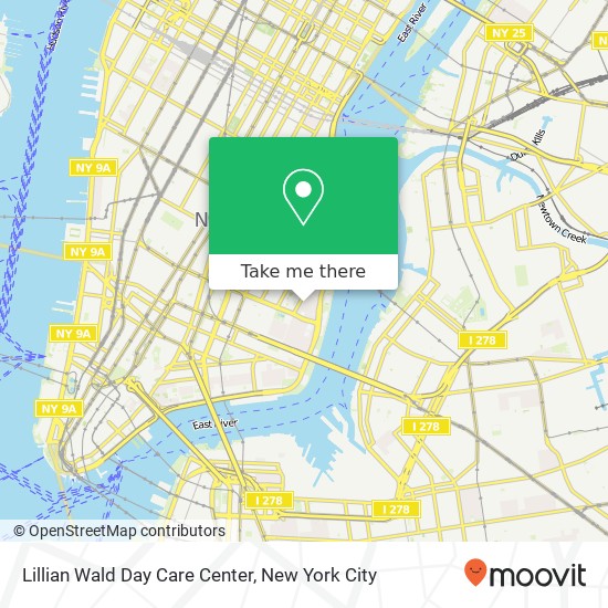 Lillian Wald Day Care Center map