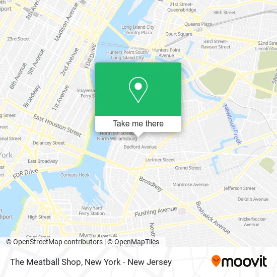 The Meatball Shop map