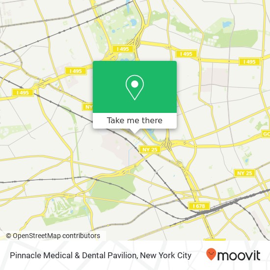 Mapa de Pinnacle Medical & Dental Pavilion