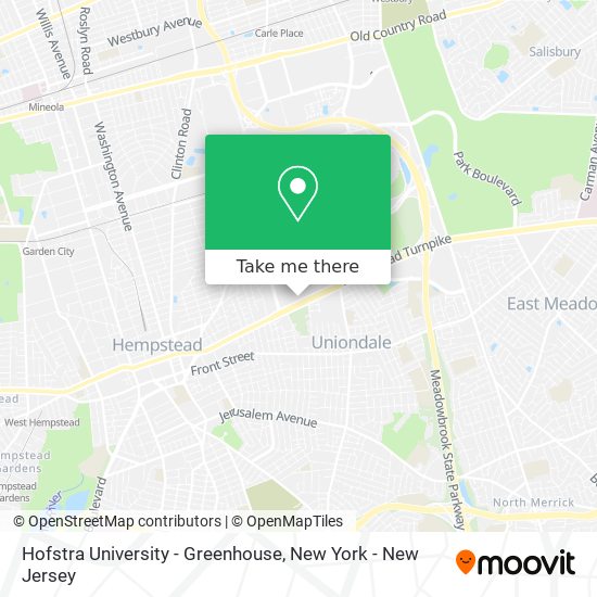 Hofstra University - Greenhouse map