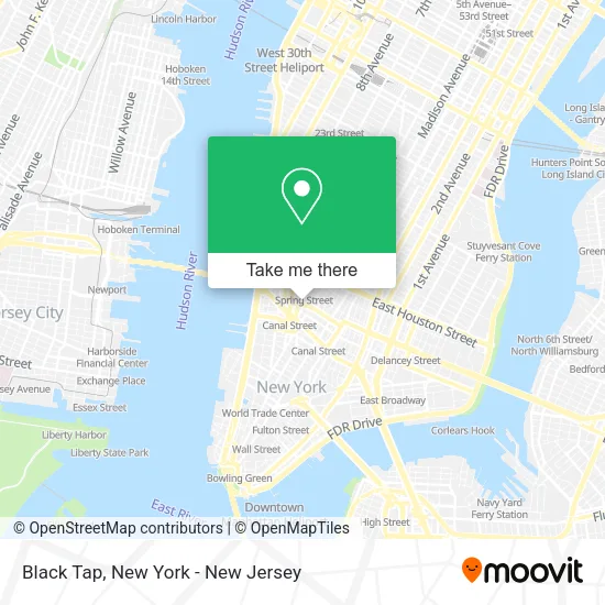 Black Tap map