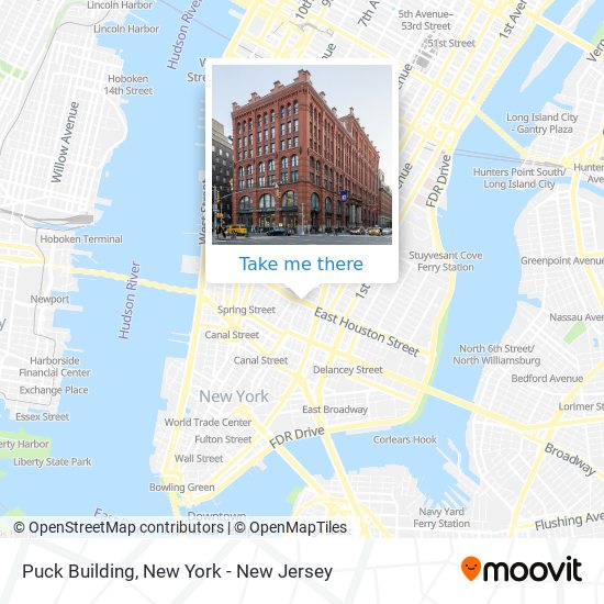 Puck Building map