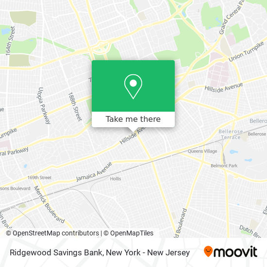 Ridgewood Savings Bank map