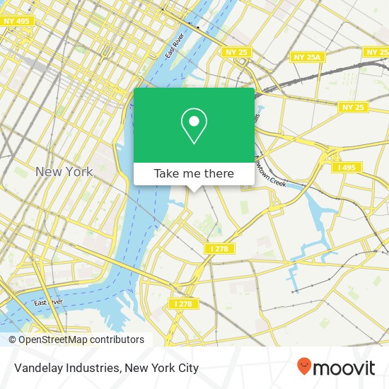 Vandelay Industries map