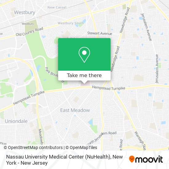 Nassau University Medical Center (NuHealth) map