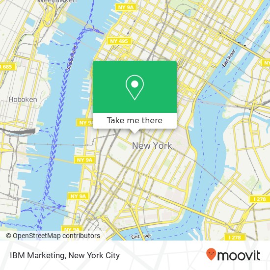 IBM Marketing map