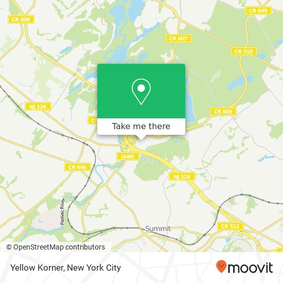 Yellow Korner map