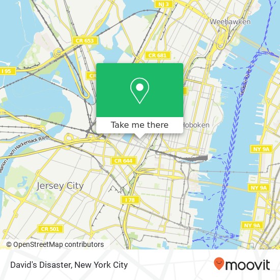 Mapa de David's Disaster