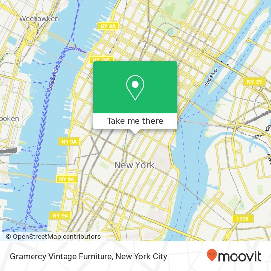 Gramercy Vintage Furniture map