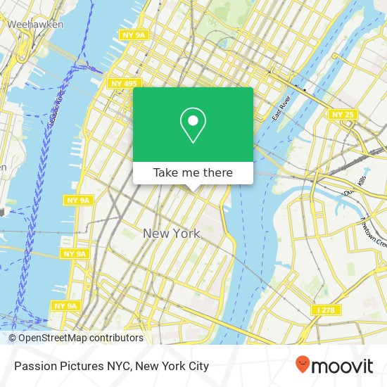 Passion Pictures NYC map